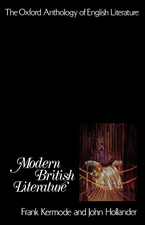 Produktbild: The Oxford Anthology of English Literature