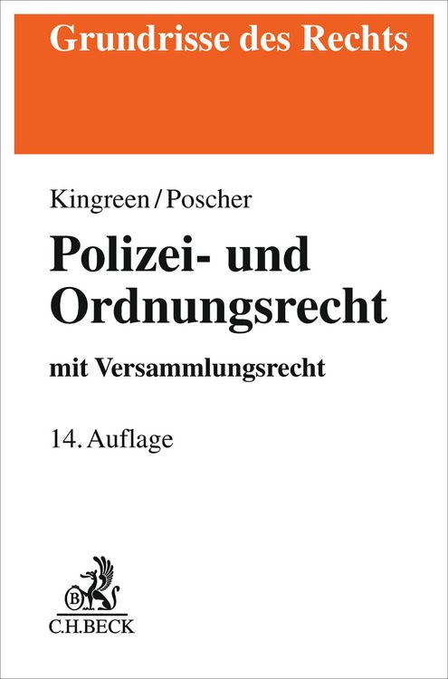Produktbild: Polizei- und Ordnungsrecht