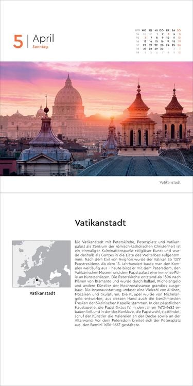 Produktbild: Schönes Europa - KUNTH 365-Tage-Abreißkalender 2026