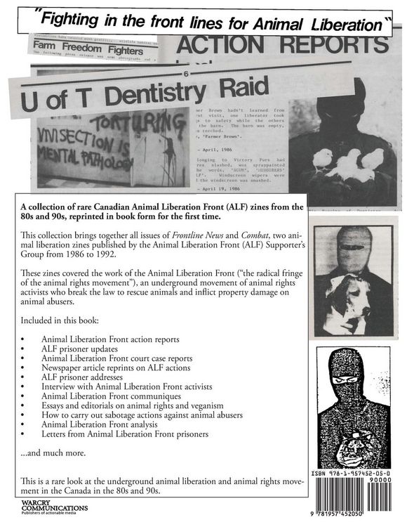 Produktbild: The Animal Liberation Front (ALF) In Canada, 1986-1992