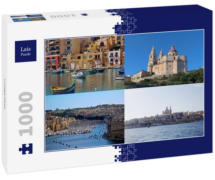 Produktbild: Lais Puzzle Collage Malta 1000 Teile