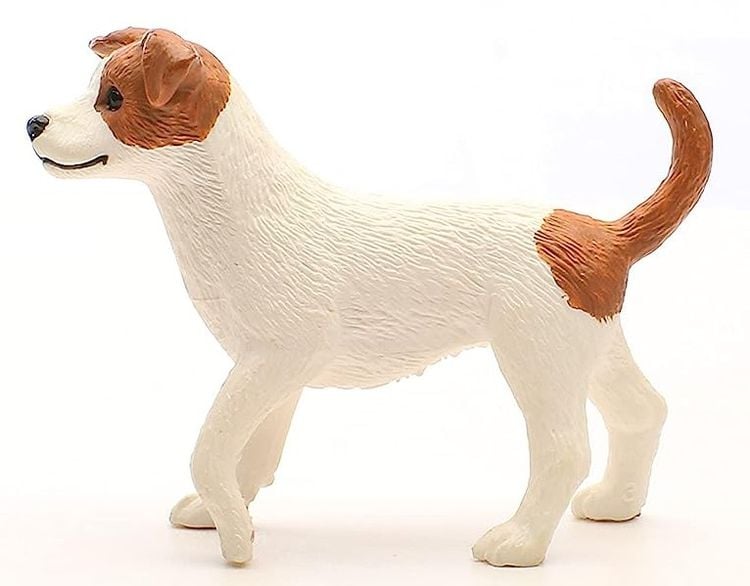 Schleich 13916 - Farm World, Jack Russell Terrier, Hund, Tierfigur, Höhe: 4,1 cm