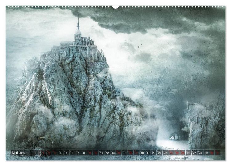Produktbild: Willkommen im Reich der Fantasie (Wandkalender 2026 DIN A2 quer), CALVENDO Monatskalender