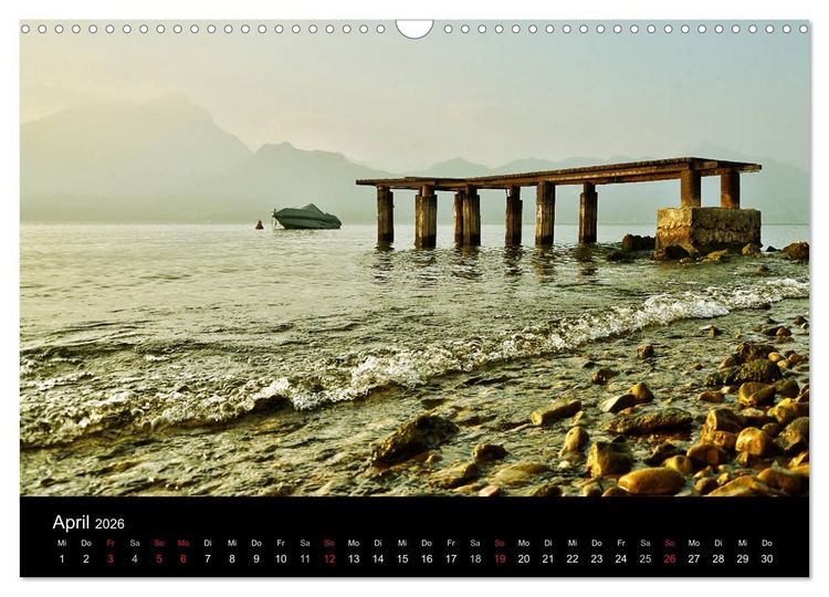 Produktbild: BENACO - Gardasee-Impressionen (Wandkalender 2026 DIN A3 quer), CALVENDO Monatskalender