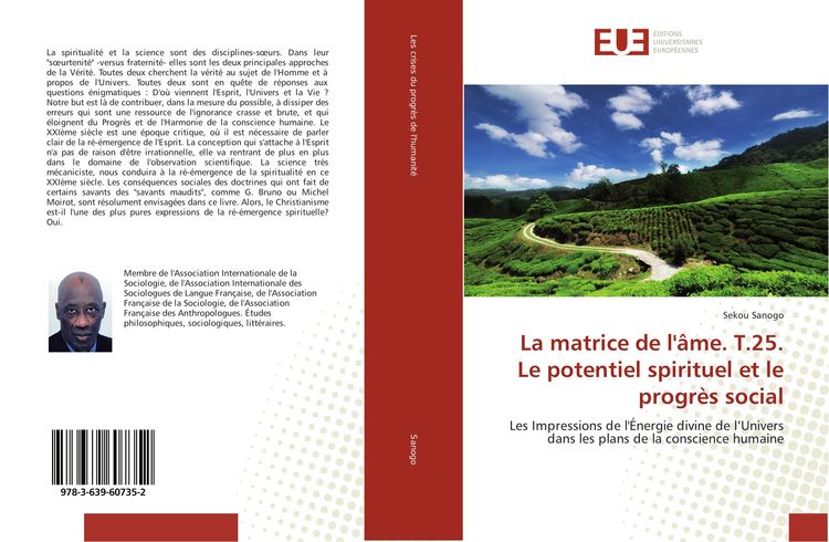 Produktbild: La matrice de l'&acirc;me. T.25. Le potentiel spirituel et le progr&egrave;s social