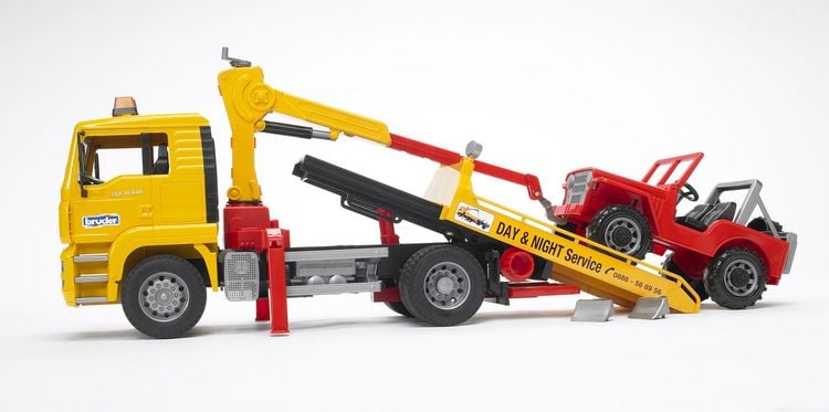 Produktbild: Bruder - MAN: TGA Abschleppwagen