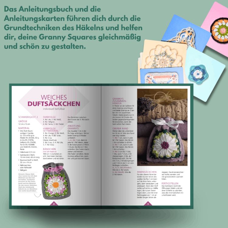 Produktbild: Die wunderbare Kreativbox Granny Squares