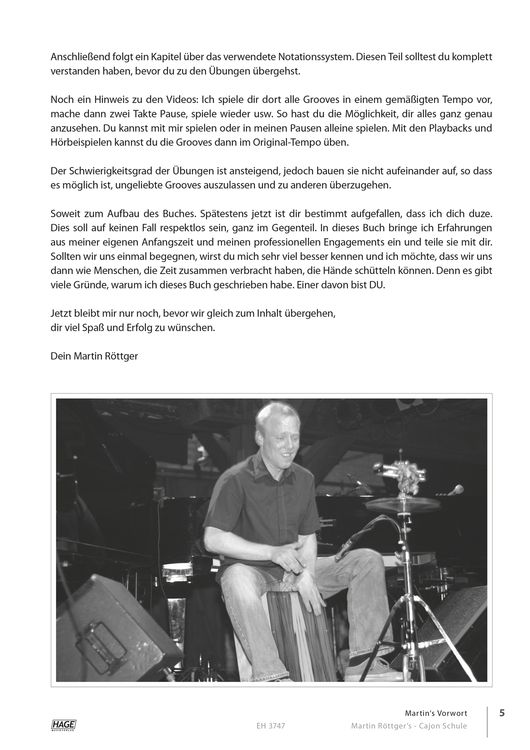 Produktbild: Martin R&ouml;ttger's Cajon Schule