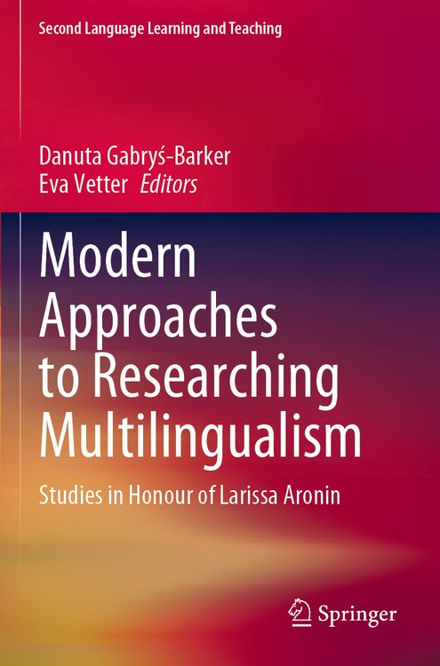 Produktbild: Modern Approaches to Researching Multilingualism
