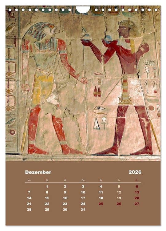Produktbild: Antikes &Auml;gypten (Wandkalender 2026 DIN A4 hoch), CALVENDO Monatskalender