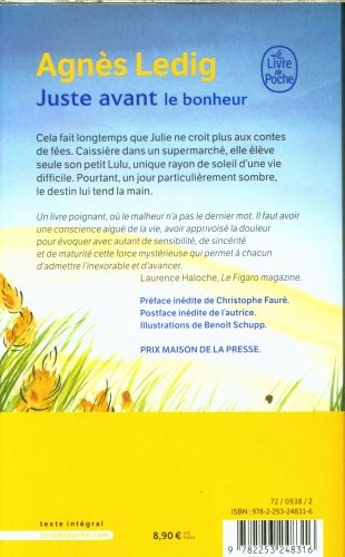 Produktbild: Juste avant le bonheur