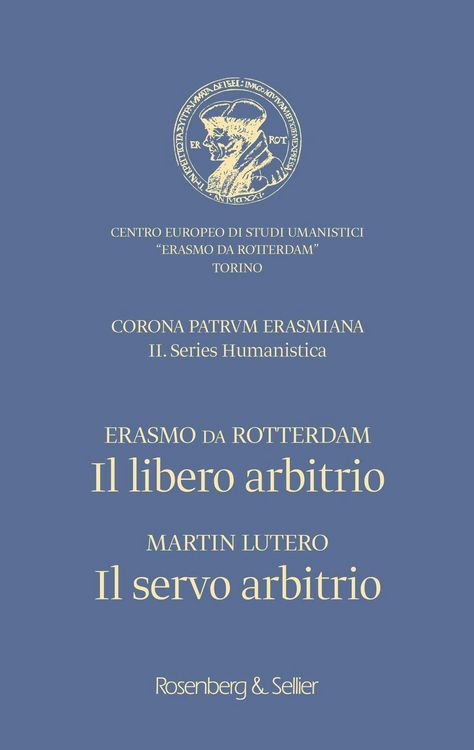 Produktbild: Il libero arbitrio / Il servo arbitrio. Ediz. italiana e latina