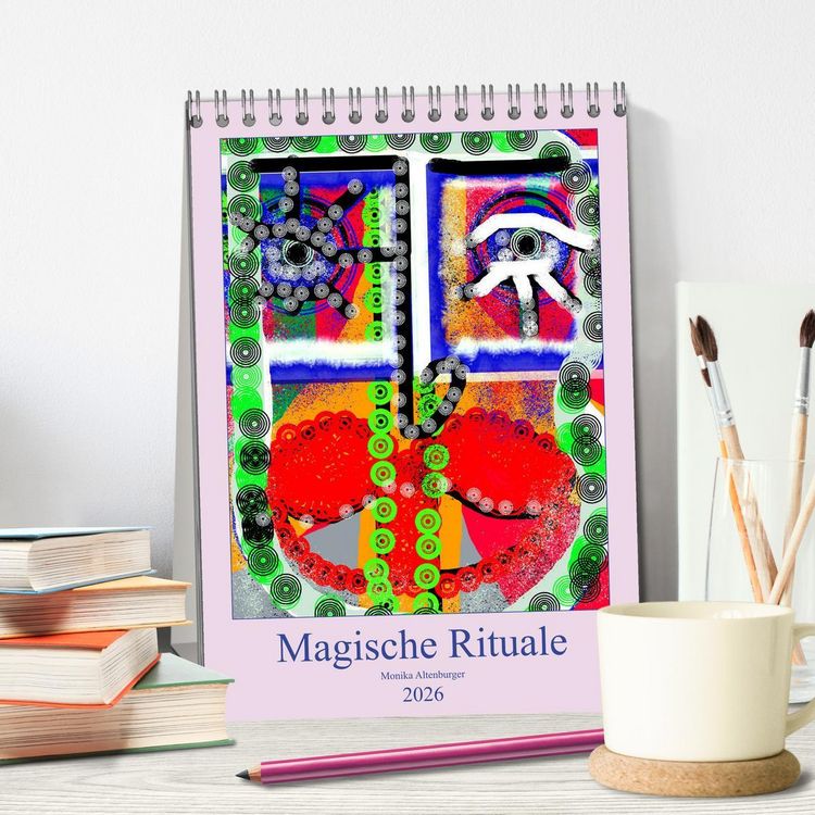 Produktbild: Magische Rituale (Tischkalender 2026 DIN A5 hoch), CALVENDO Monatskalender