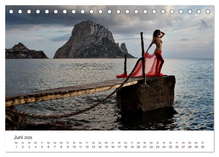 Produktbild: Traumorte (Tischkalender 2026 DIN A5 quer), CALVENDO Monatskalender