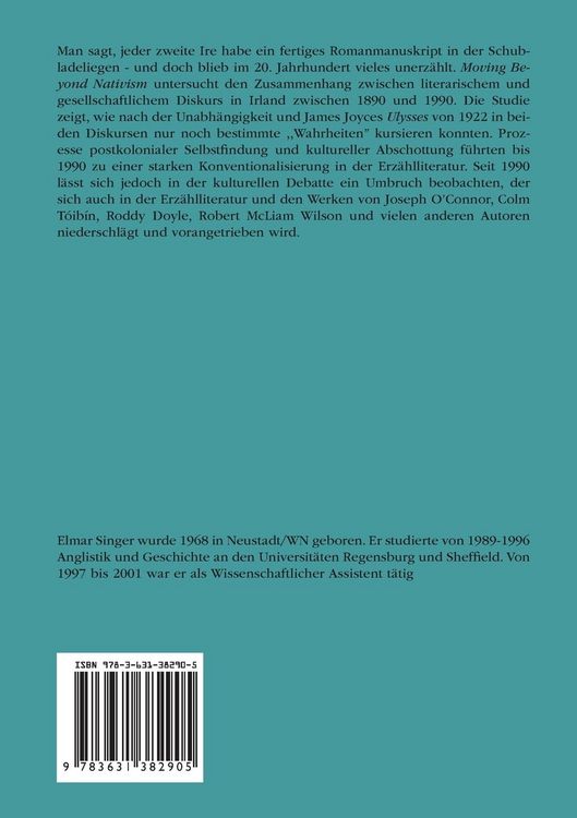 Produktbild: Moving Beyond Nativism