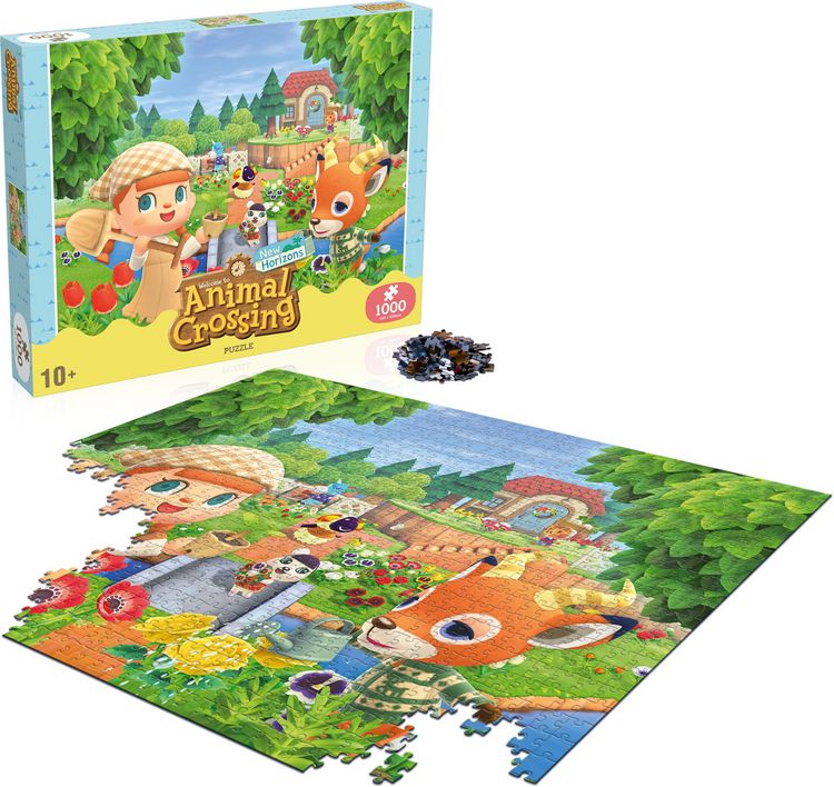 Animal Crossing New Horizon Puzzle – 1000 Teile, Entspannendes Motiv Für Fans