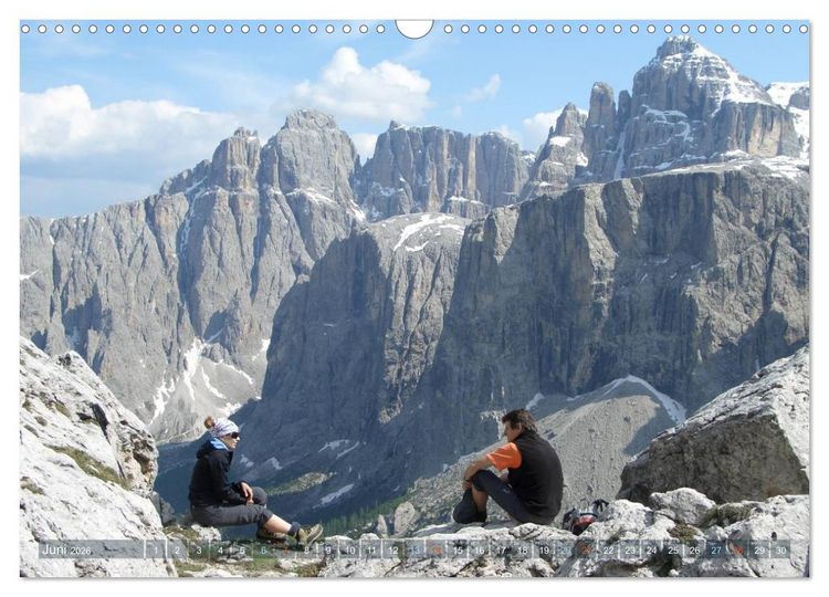 Produktbild: Berge und Sport 2026, Impressionen einer Leidenschaft (Wandkalender 2026 DIN A3 quer), CALVENDO Monatskalender