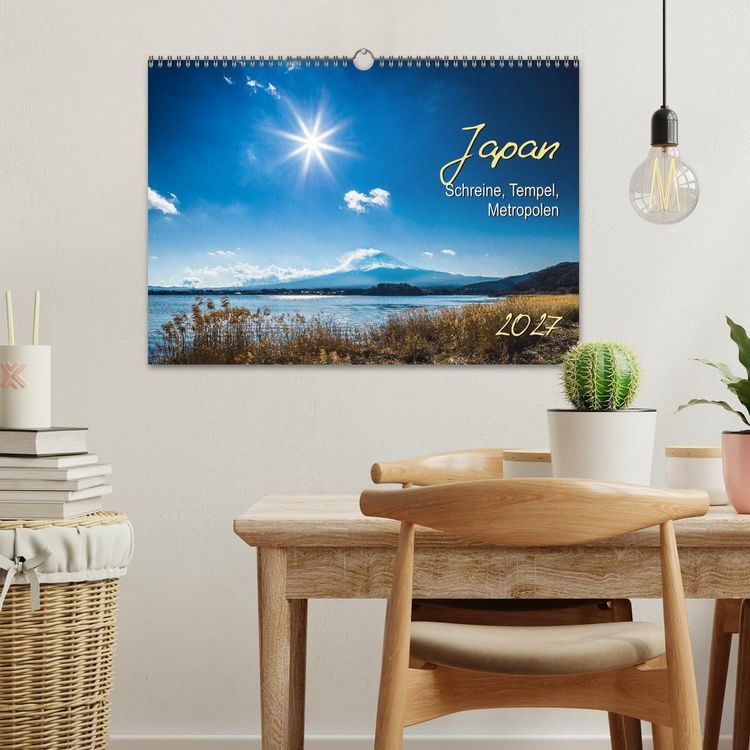 Produktbild: Japan - Schreine, Tempel, Metropolen (Wandkalender 2027 DIN A3 quer), CALVENDO Monatskalender