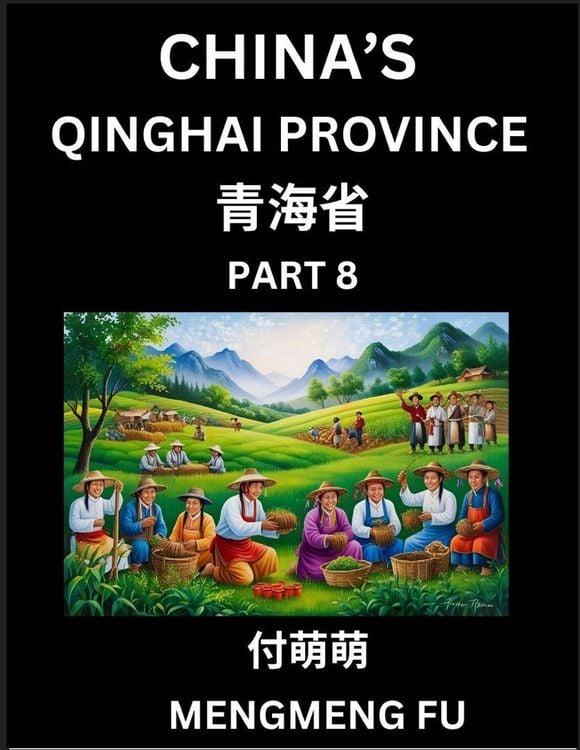 Produktbild: China's Qinghai Province (Part 8)- Learn Chinese Characters, Words, Phrases with Chinese Names, Surnames and Geography, Books for Kids, Young and Adults, HSK All Levels to Understand Chinese Geographical Organization