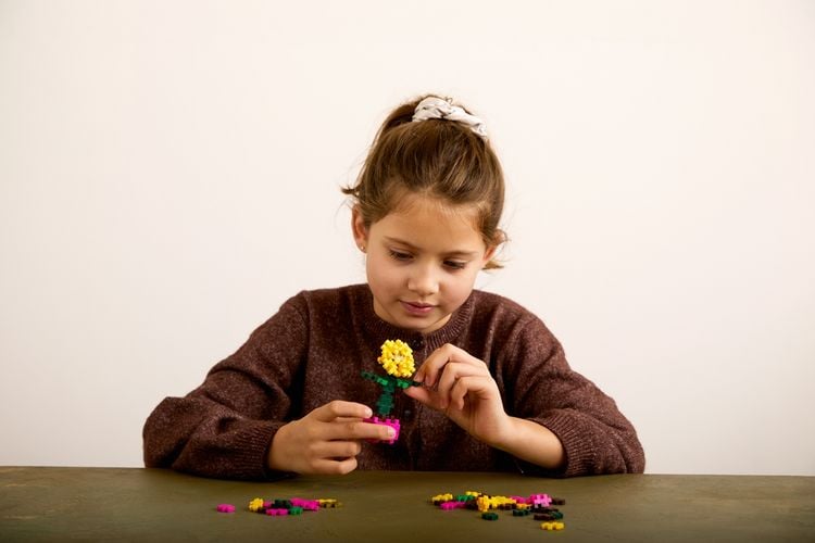 Produktbild: PLUS PLUS - 50 Kreativ Bausteine Sonnenblume