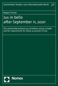 Produktbild: Jus in bello after September 11, 2001