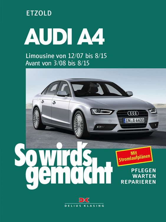 Produktbild: Audi A4, Limousine 12/07-8/15, Avant 3/08-8/15