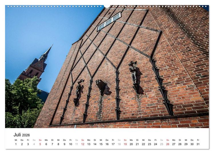 Produktbild: L&uuml;beck - Das Tor zur Ostsee (hochwertiger Premium Wandkalender 2026 DIN A2 quer), Kunstdruck in Hochglanz