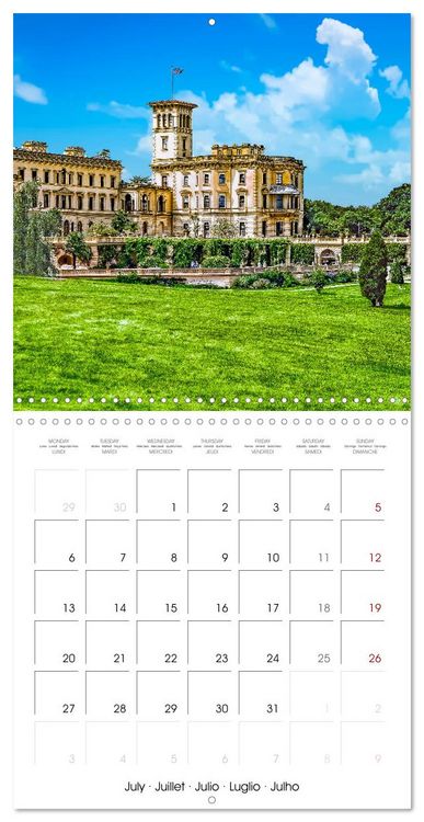 Produktbild: South England - Impressions from south western counties (Wall Calendar 2026 12 &times; 12 Inch) CALVENDO 12 Month Wall Calendar
