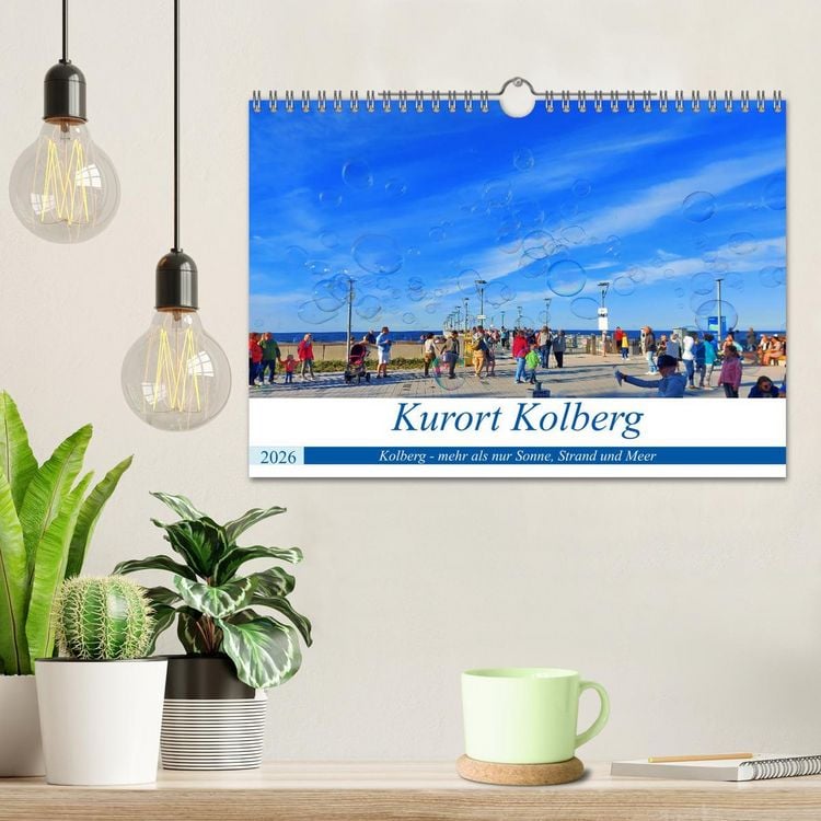 Produktbild: Kurort Kolberg (Wandkalender 2026 DIN A4 quer), CALVENDO Monatskalender