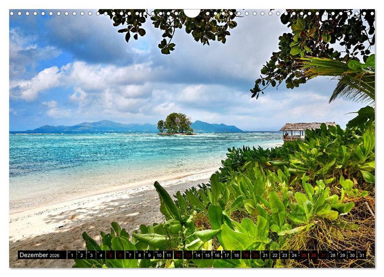 Produktbild: Seychellen Paradies 2026 (Wandkalender 2026 DIN A3 quer), CALVENDO Monatskalender