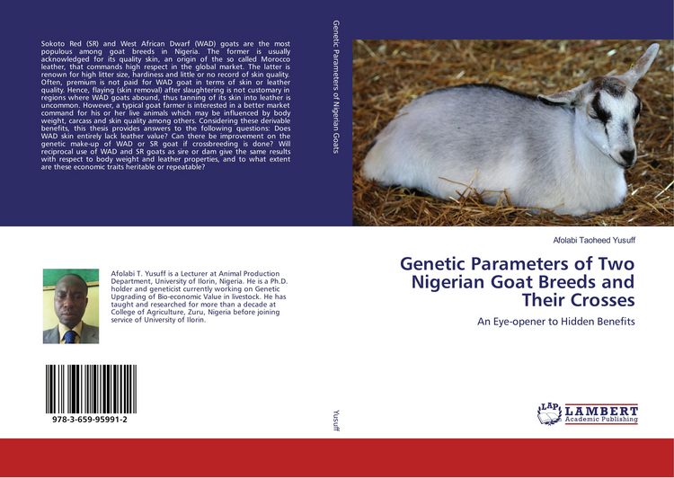 Produktbild: Genetic Parameters of Two Nigerian Goat Breeds and Their Crosses