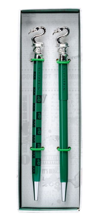 Produktbild: Harry Potter: Slytherin Pen and Pencil Set (Set of 2)