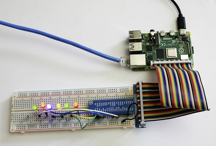 Produktbild: TRU COMPONENTS TC-9072560 GPIO-Modul 1 St. Passend f&uuml;r (Entwicklungskits): Raspberry Pi&reg;