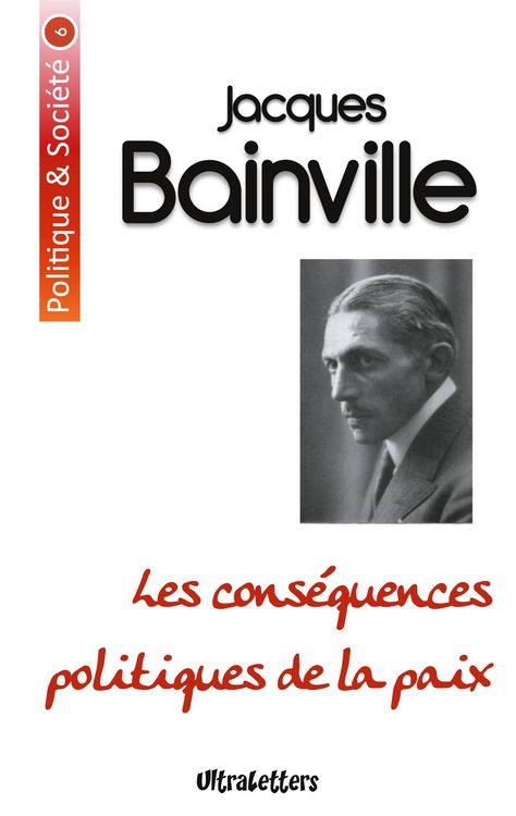 Produktbild: Les cons&eacute;quences politiques de la paix