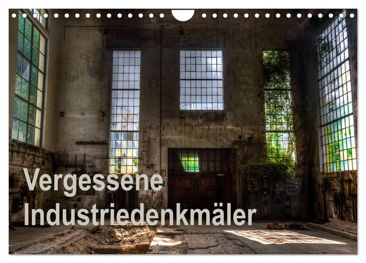 Produktbild: Vergessene Industriedenkm&auml;ler (Wandkalender 2026 DIN A4 quer), CALVENDO Monatskalender