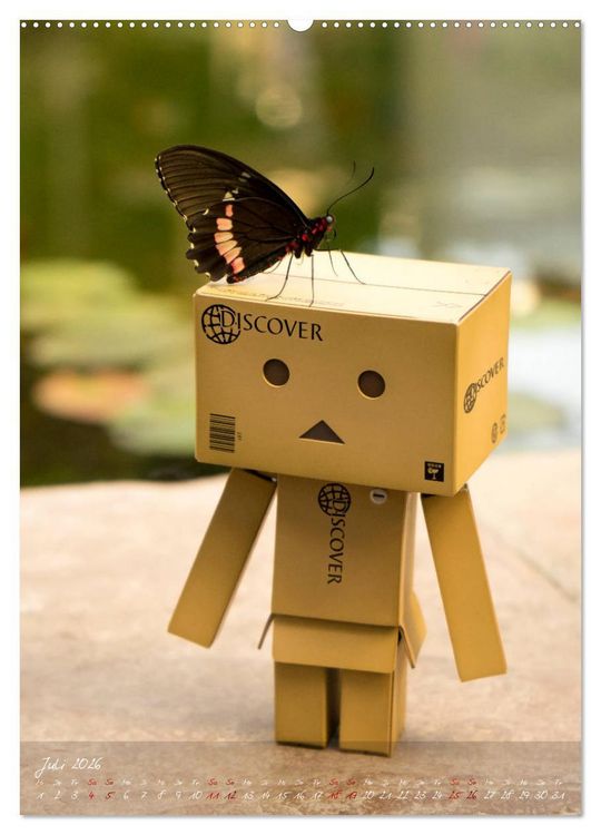 Produktbild: Ein Jahr voller Danbo (Wandkalender 2026 DIN A2 hoch), CALVENDO Monatskalender