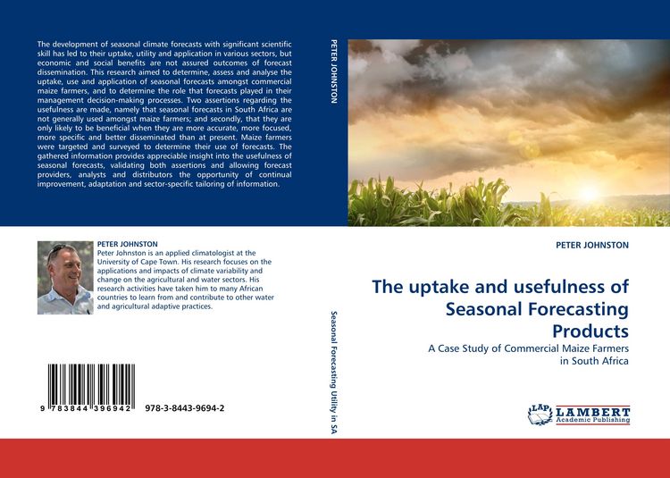Produktbild: The uptake and usefulness of Seasonal Forecasting Products