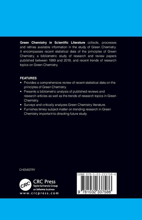 Produktbild: Green Chemistry in Scientific Literature