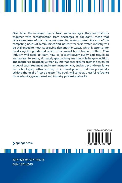 Produktbild: Security of Industrial Water Supply and Management