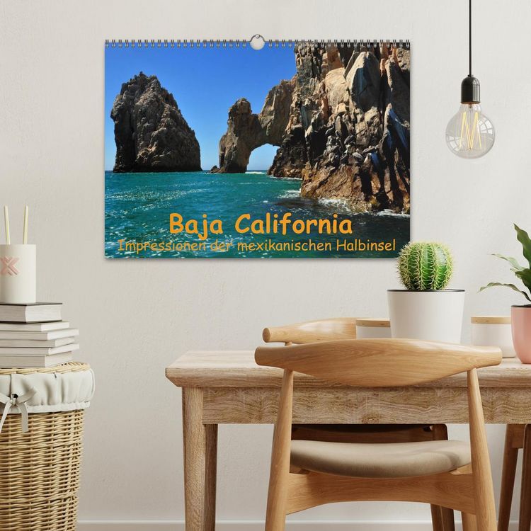Produktbild: Baja California - Impressionen der mexikanischen Halbinsel (Wandkalender 2026 DIN A3 quer), CALVENDO Monatskalender