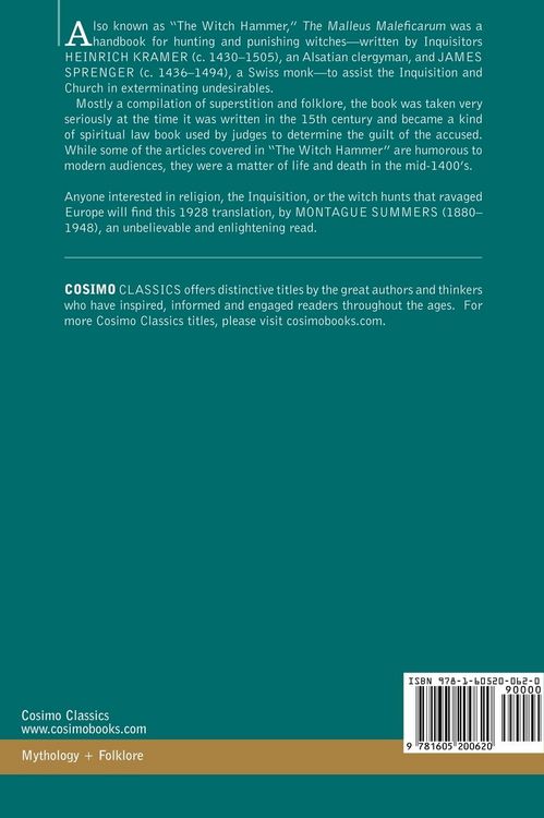 Produktbild: The Malleus Maleficarum