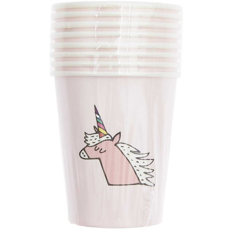 Produktbild: Pappbecher Einhorn,