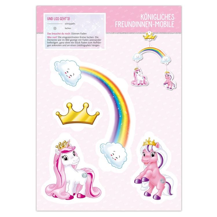 Produktbild: Schnippeln &ndash; Kleben &ndash; Fertig! Lissy Pony Magischer Bastelspa&szlig;