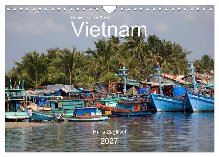 Produktbild: Vietnam - Momente einer Reise (Wandkalender 2027 DIN A4 quer), CALVENDO Monatskalender