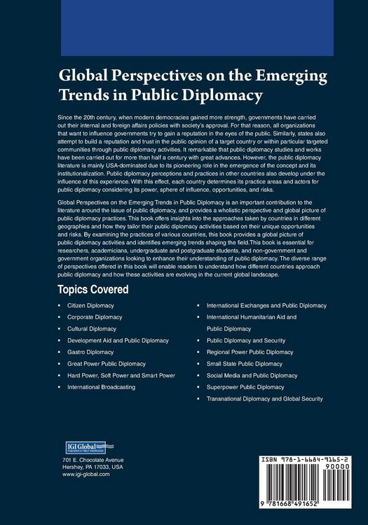 Produktbild: Global Perspectives on the Emerging Trends in Public Diplomacy