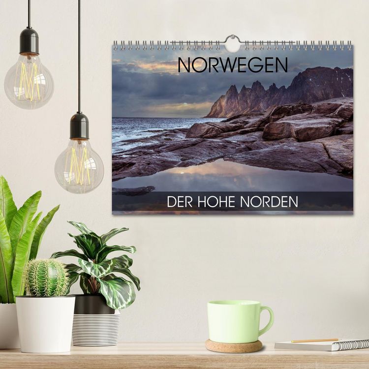 Produktbild: Norwegen - der hohe Norden (Wandkalender 2026 DIN A4 quer), CALVENDO Monatskalender