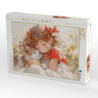 Produktbild: CALVENDO Puzzle Ein Motiv aus dem Kalender Der M&auml;dchen-Kalender | 1000 Teile Lege-Gr&ouml;&szlig;e 64x48cm Foto-Puzzle f&uuml;r gl&uuml;ckliche Stunden
