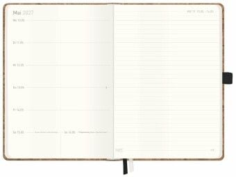 Produktbild: Wochen-Notiz-Timer Classic 26/27 A5 17 Monate [Fine Flowers Salbei]