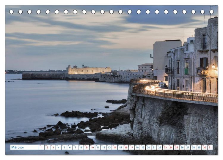 Produktbild: Sizilien - Italien mal anders (Tischkalender 2026 DIN A5 quer), CALVENDO Monatskalender