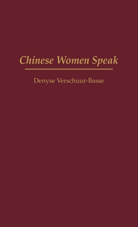 Produktbild: Chinese Women Speak